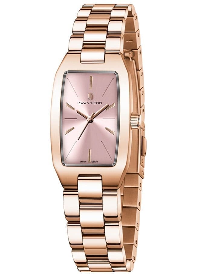 SAPPHERO Watches for Women Luxury Ladies Watches Women's Bracelet Watch Small Stainless Steel Analog 3ATM Waterproof Wrist Watch for Women