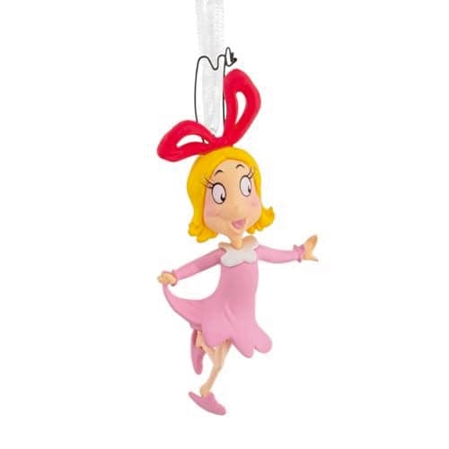 Hallmark Christmas Ornament, Dr. Seuss's How the Grinch Stole Christmas! Cindy-Lou Who Ornament, Christmas Movie Gifts