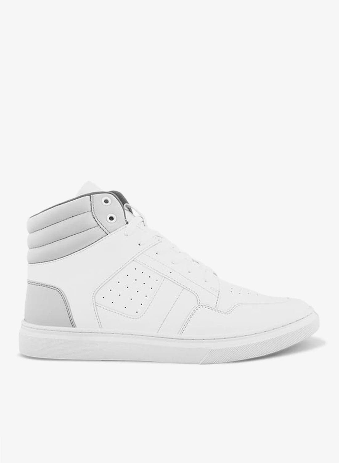 High Top Color Block Lace Up Sneakers