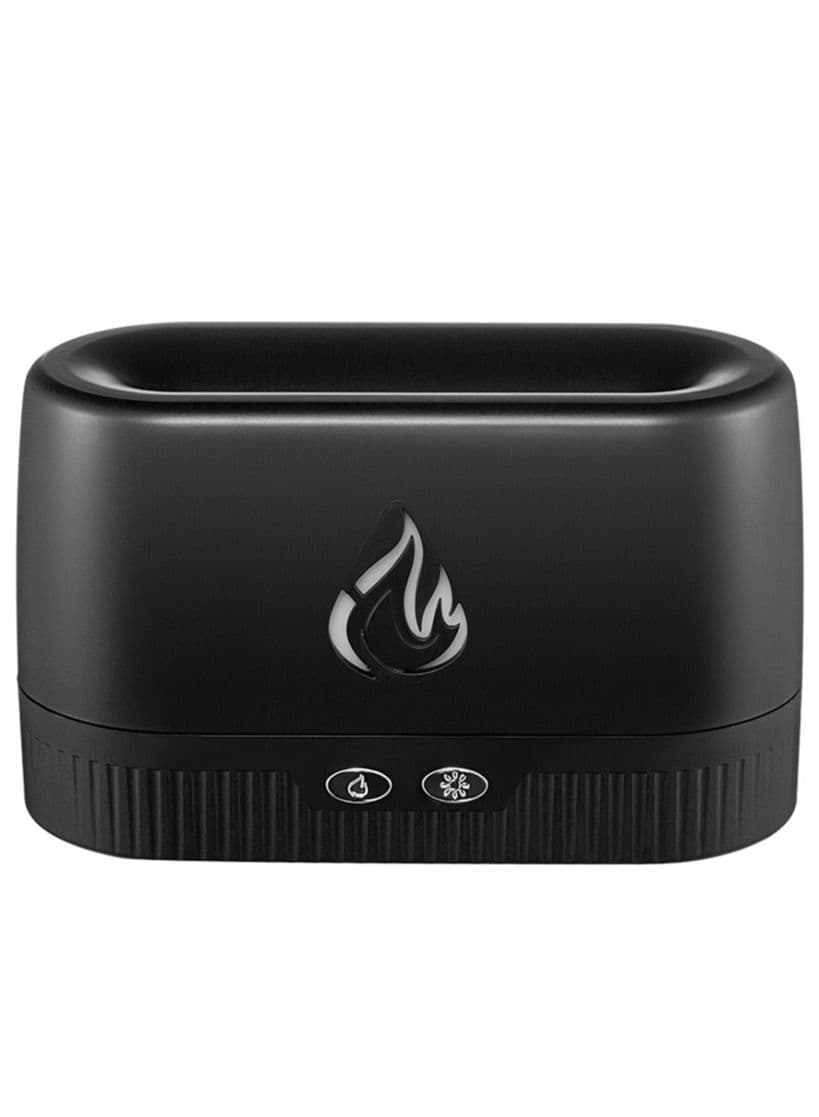 New Flame Air Humidifier Home Electric Ultrasonic Aroma Essential Oil Diffuser Salt Stone LED Light USB Mist Sprayer Gifts
