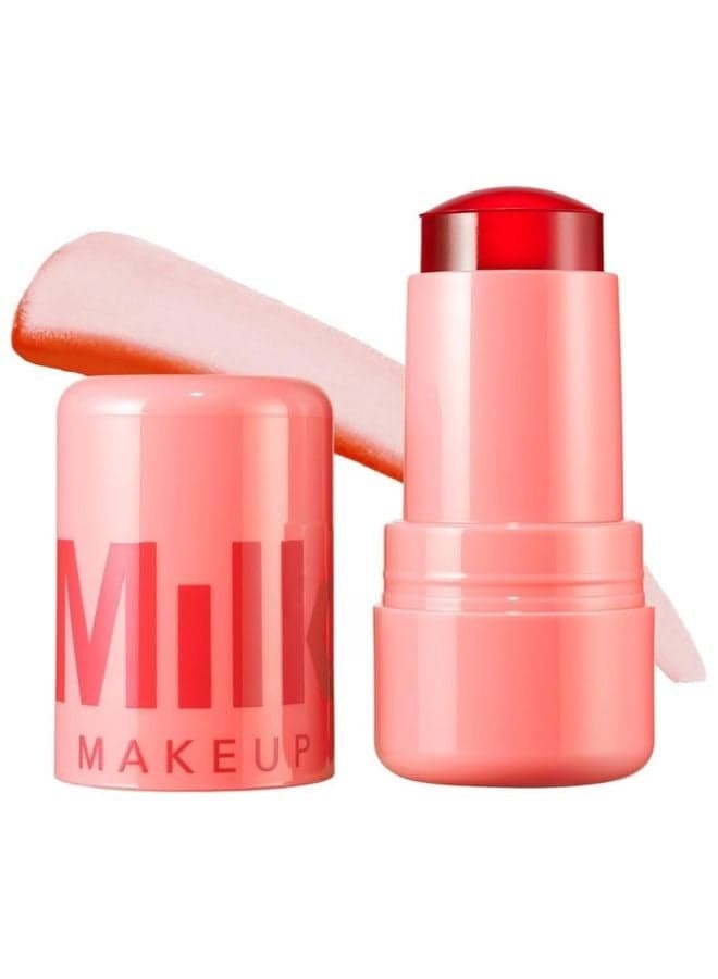 MILK MAKEUP Cooling Water Jelly Tint Lip + Cheek Blush Stain (Spritz - Coral Orange) .17 oz / 5 g