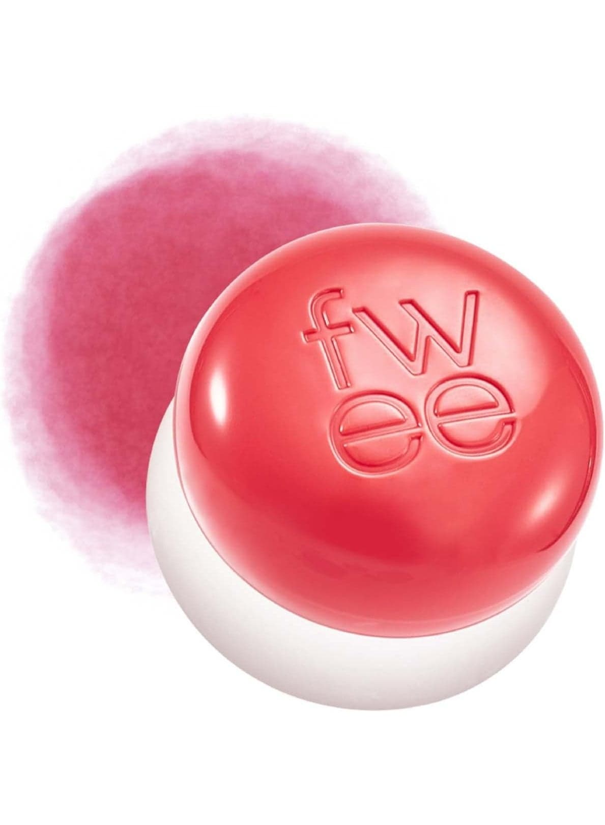 fwee Lip&Cheek Blurry Pudding Pot | Reddish Moment - D-Day | Makeup Blush, Buildable Lightweight, Multi-Use Soft Matte Finish | 5g