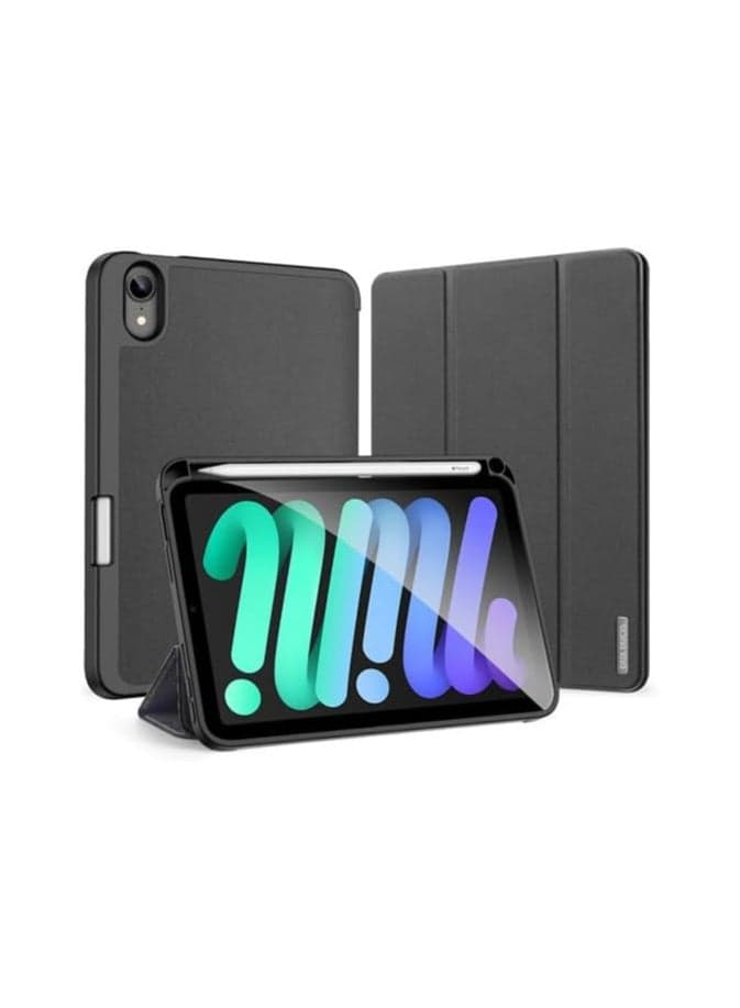 Compatible Case for iPad Mini 7th Generation 2024 83 Inch Tri Folding Protective Shell with Auto Sleep Wake Anti Drop and Scratch Resistant