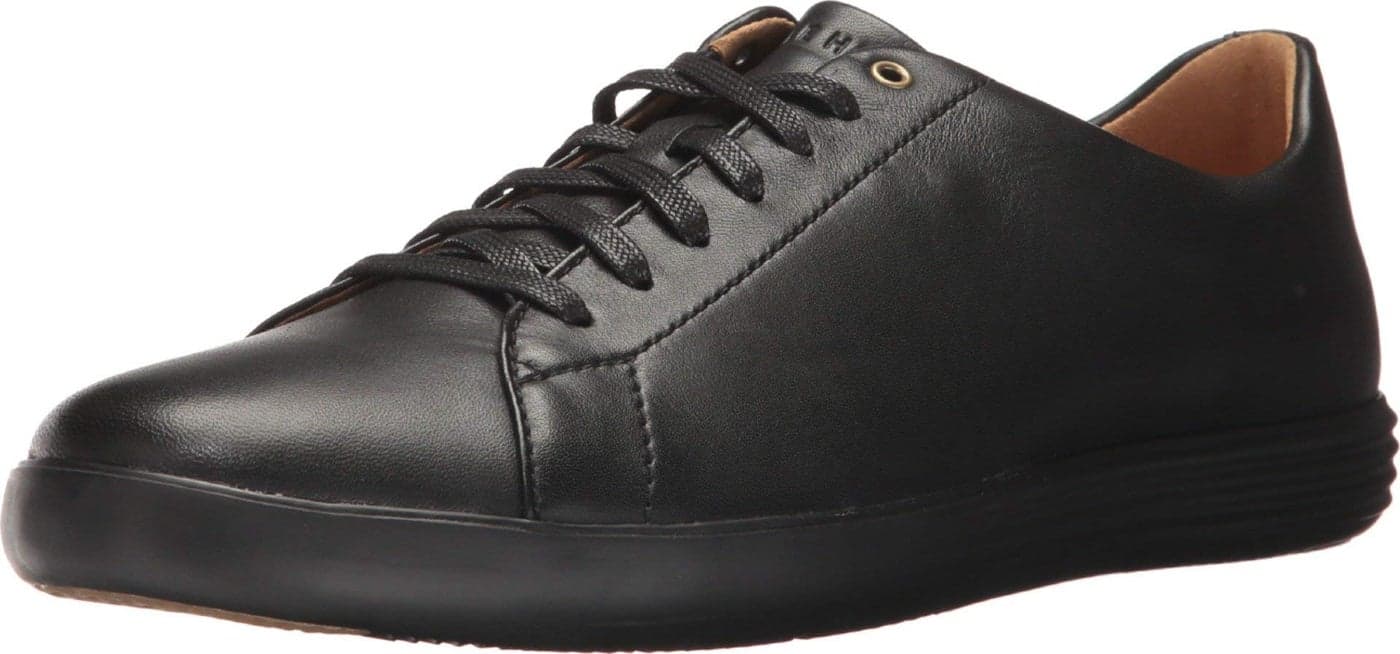 Cole Haan Men's Grand Crosscourt II Sneaker, black leather/black, 7.5 Medium US