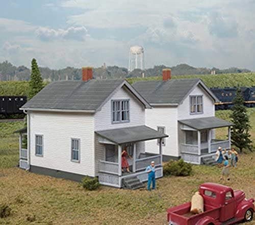 Walthers Cornerstone Company House pkg2 9333790 HO Scale Model Railroad Structure Kit