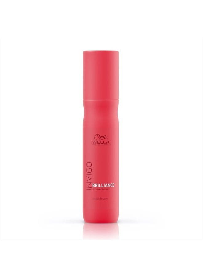 Wella Professionals Invigo Brilliance Miracle BB Hair Color Protection Spray, Professional Moisturizing Spray for Colored Hair, 5.07 oz