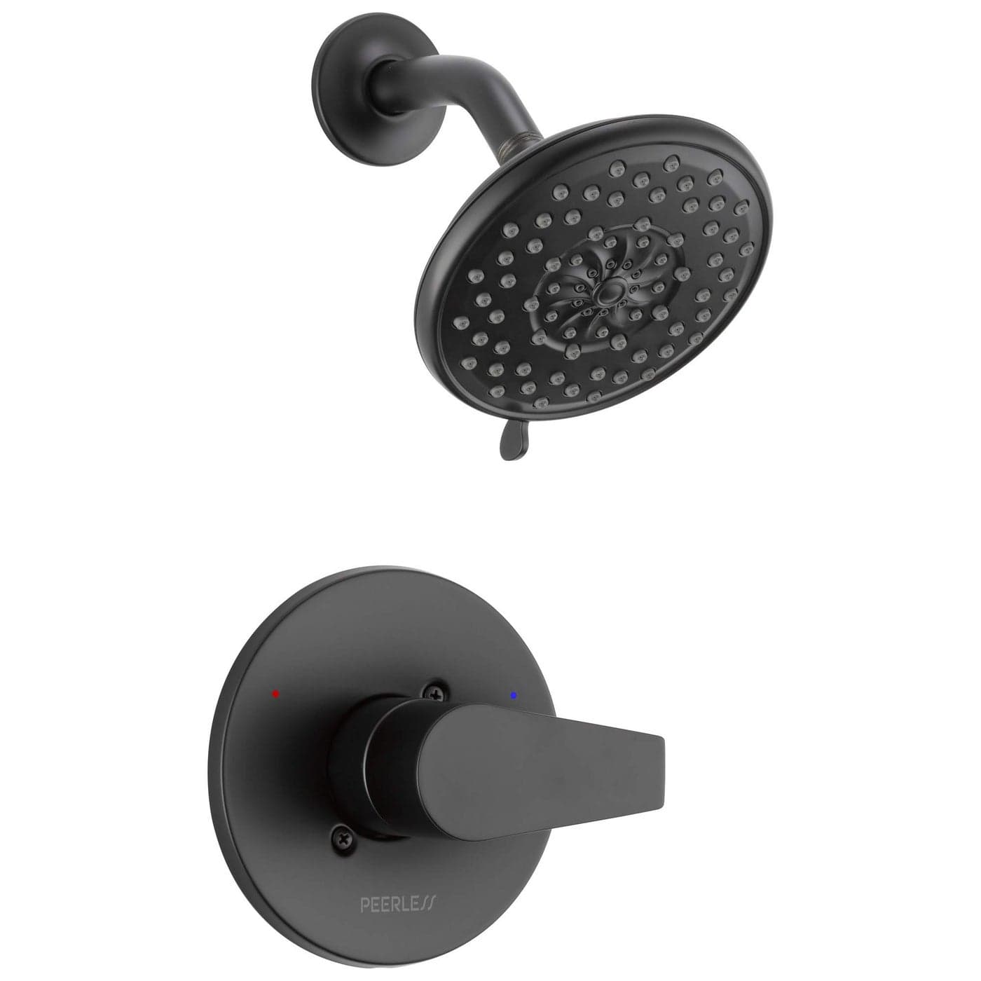 Peerless PTT14219BL Trim Kit Shower Only Matte Black