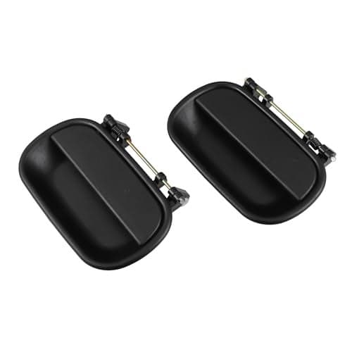 VekAuto 1 Pair Left Right Side Exterior Door Handle Compatible for Chevrolet W3500 Tiltmaster for Isuzu NPR HPRHD 89785210848978521085 Black