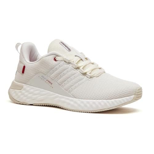 Campus Men's Oslo PRO Running Shoes Off WHT/RED - 9UK/India