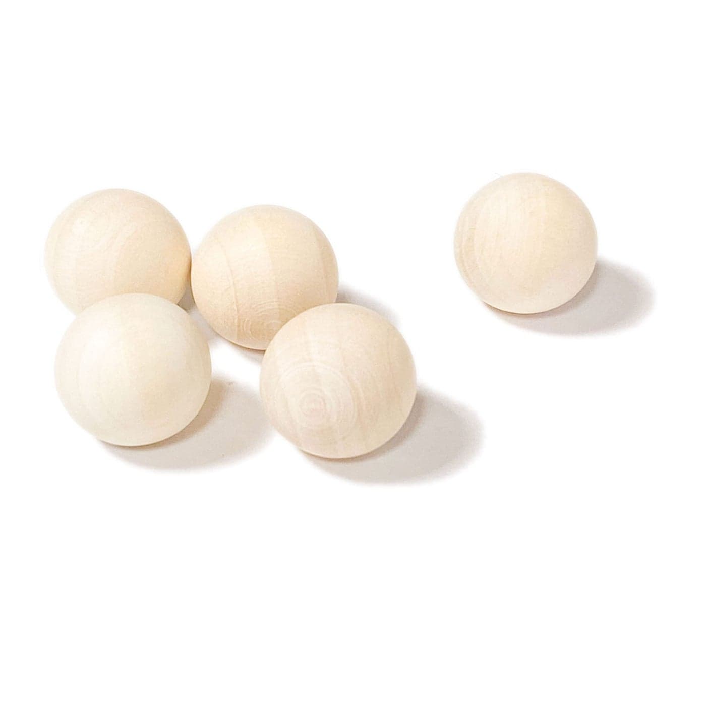 200 Pieces 075 Inch Wooden Round Balls Unfinished Wooden Sphere for Arts and Crafts