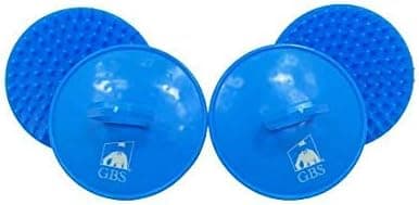 GBS Shampoo Scalp Massage Brush Pack of 4 Blue
