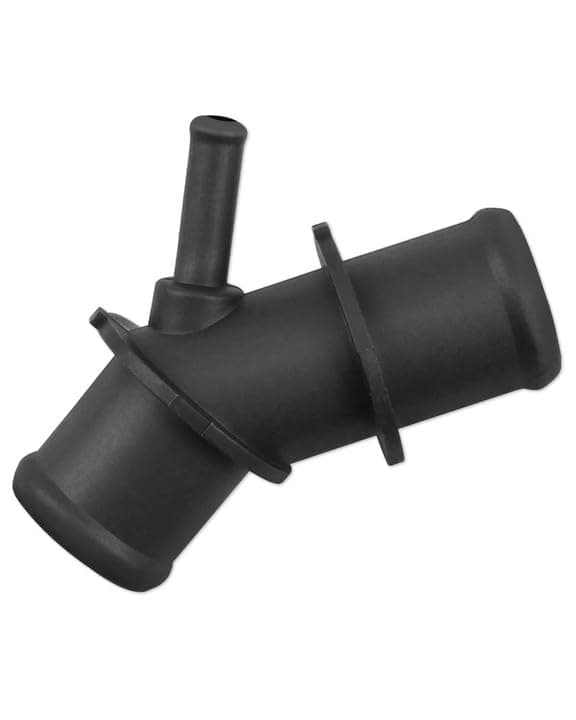 Upper Radiator Hose Adapter, Coolant Hose Connector Pipe Fit for Toyota Rav4 2009 2010 2011 2012, Replaces 16571-0V020 165710V020 16057-36011 1605736011