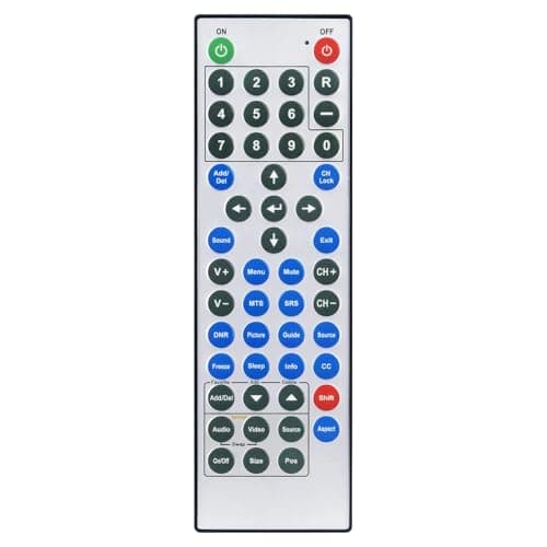 Beyution WR-01 Waterproof Remote Control Fit for All SunBrite Outdoor Smart TV SB-V-43-4K-BL SB-V-55-4K-BL SB-V-65-4K-BL SB-V-75-4K-BL SB-S2-43-4K SB-S2-55-4K SB-V-43-4KHDR-BL SB-3270HD