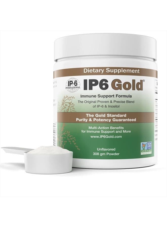 , IP-6 & Myo-Inositol, Unflavored Powder 308 gm - Inositol Hexaphosphate Supplement - Vegan, Non GMO, Gluten Free
