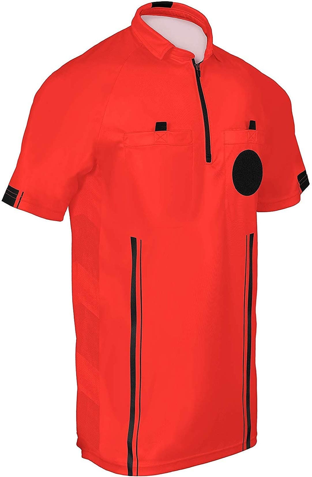 New! 2018 Soccer Referee Jersey (2018 Red, Adult Small)