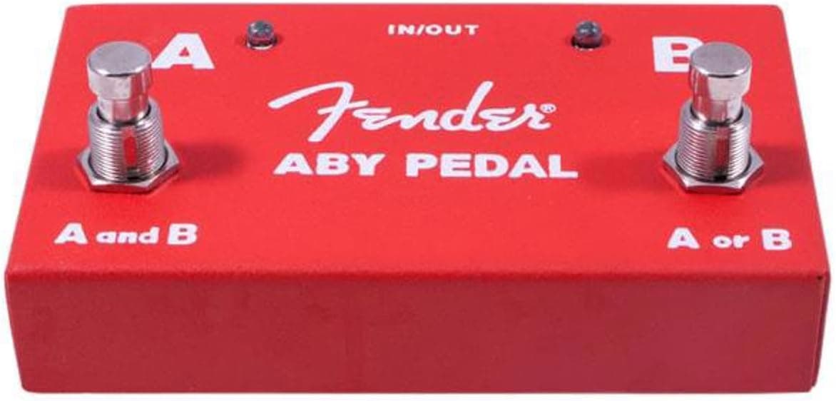 Fender ABY Pedal Footswitch Red