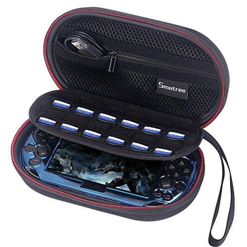Smatree P100L Carrying Case Compatible for PS Vita 1000, PSV 2000, PS Vita PCH-2000,PSP 3000 with Cover (Console,Accessories and Cover NOT Included)