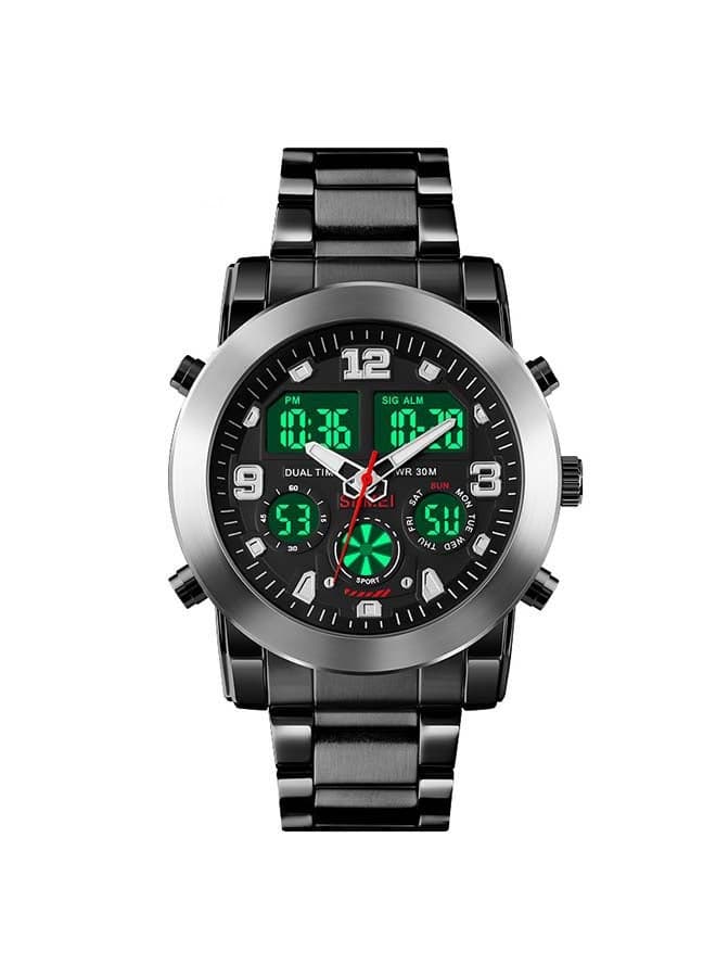 Men's 1642 Multifunctional Stylish Fashion Oem Outdoor Watch Dual Time