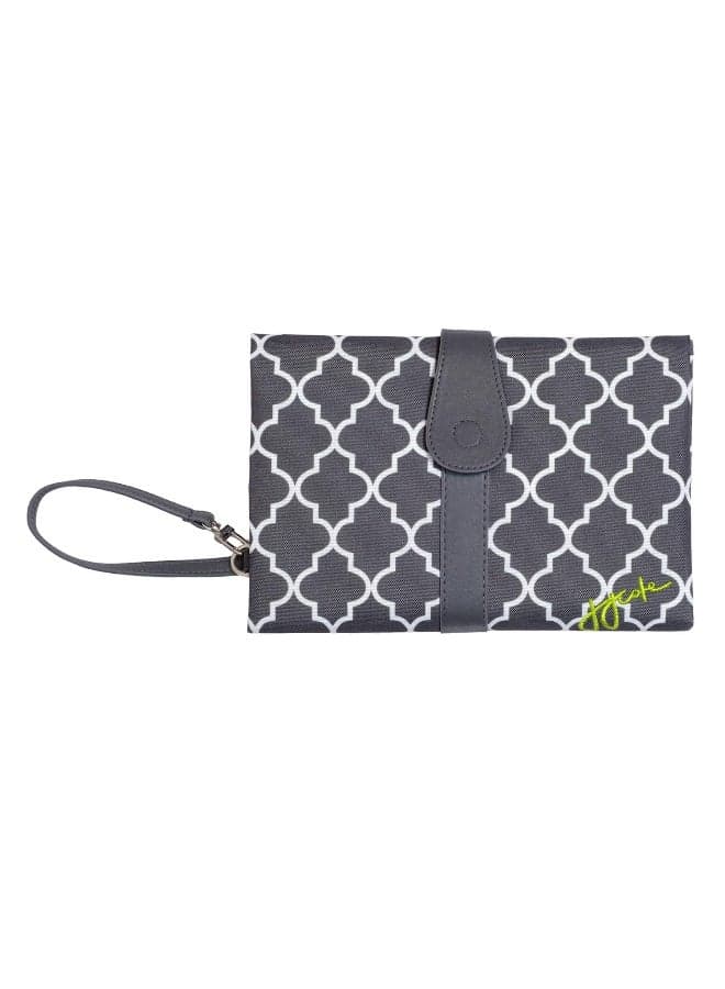 JJ Cole Diaper Changing Clutch, Stone Arbor