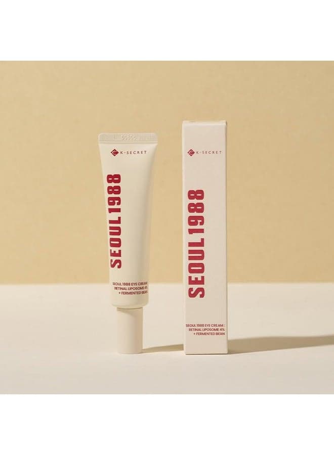 KSECRET SEOUL 1988 Eye Cream : Retinal Liposome 4% + Fermented Bean, 30ml/1.01 fl.oz.