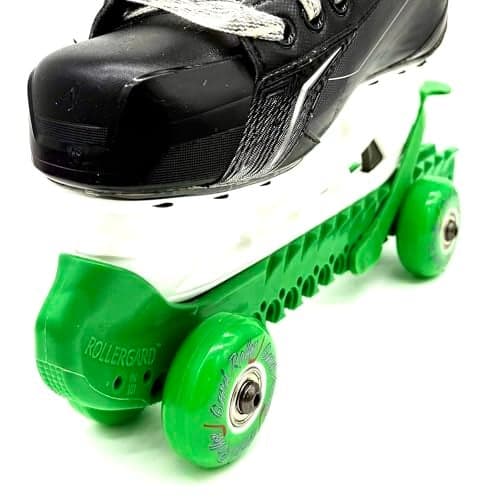 RollerGard Hockey Ice Skate Guards One Size Fits Most Neon Green