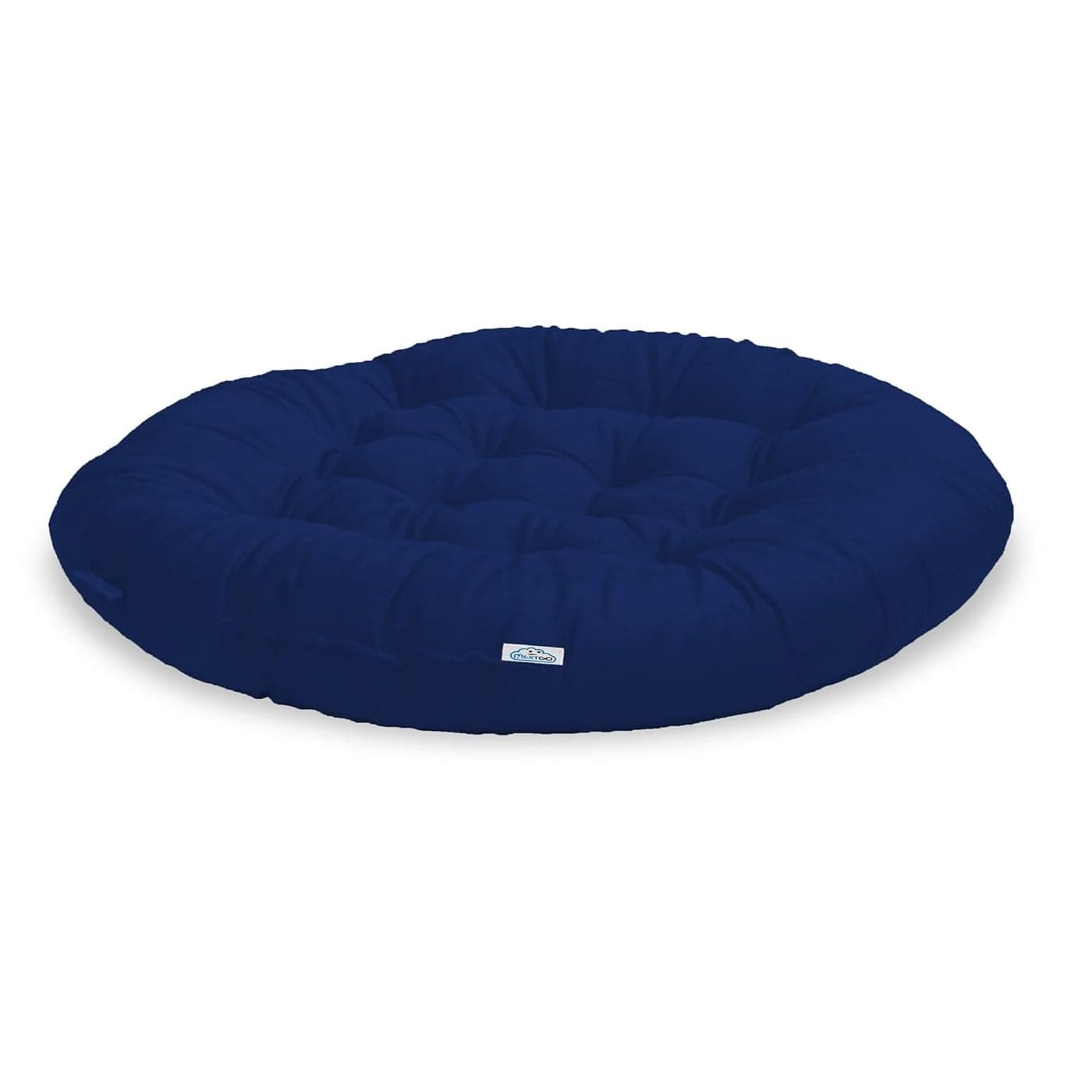 NEXTGO Yoga Floor Cushion for Meditation Mat Size 70 cm Round Jet Black