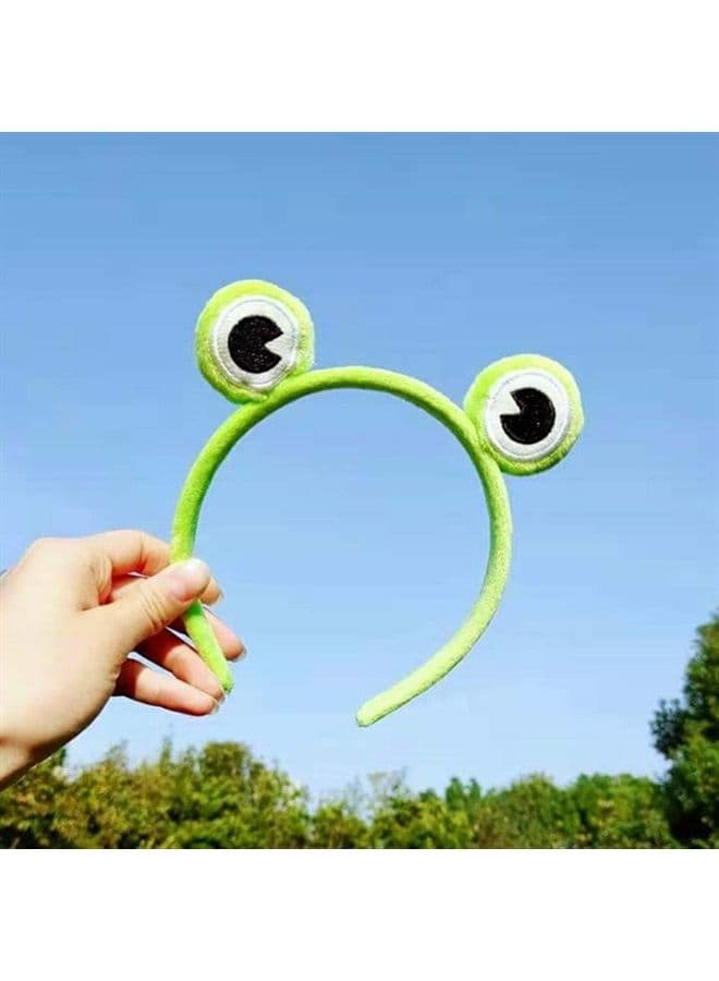 Cute Headband, Frog Hair Head Band Tie Head Wrap Hairband for Women, Girls