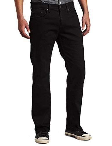 Levi's Men's 559 Relaxed Straight Fit Jean - 36W x 34L - Black - Stretch