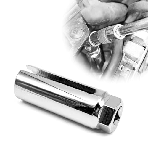 7009412Inch x 7822mm Oxygen Sensor Socket fits All Vehicle O2 Removal and Installation Offset Oxygen Sensor Socket Preventing Damage to Wires