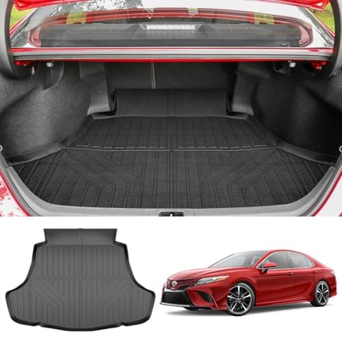 JTYZSM Trunk Mat for 20182025 Toyota Camry 20192022 Toyota Avalon Rear Cargo Mat All Weather Protector Trunk Liner for 1825 Camry HybridLLESETRDXLEXSE 1922 Avalon Accessories