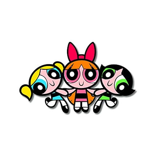 Bhai Please Powerpuff Girls Wooden Fridge Magnet (Pack of 1) | Cartoon Characters, Movie, TV, Comics, Anime | Fridge Decorations | Gift for Friends, Colleagues, Gen Y | Birthday, Return Gift