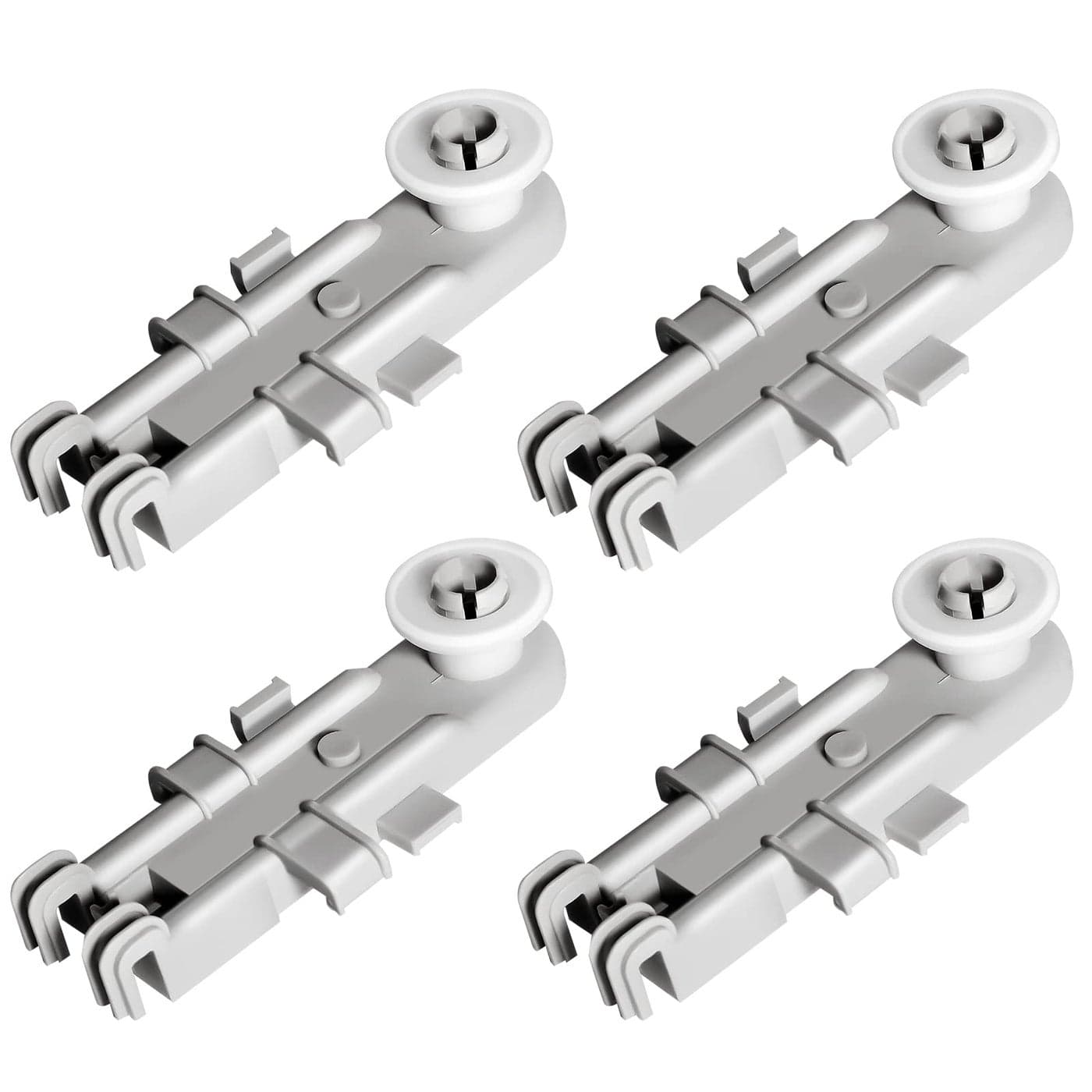 8268743 Dishwasher Upper Rack Wheel Replacement for Whirlpool KitchenAid Kenmore Dishwashers Top Rack Part Replaces WP8268743 8268655 AP6012252 WP8268655 Pack of 4 by Techecook