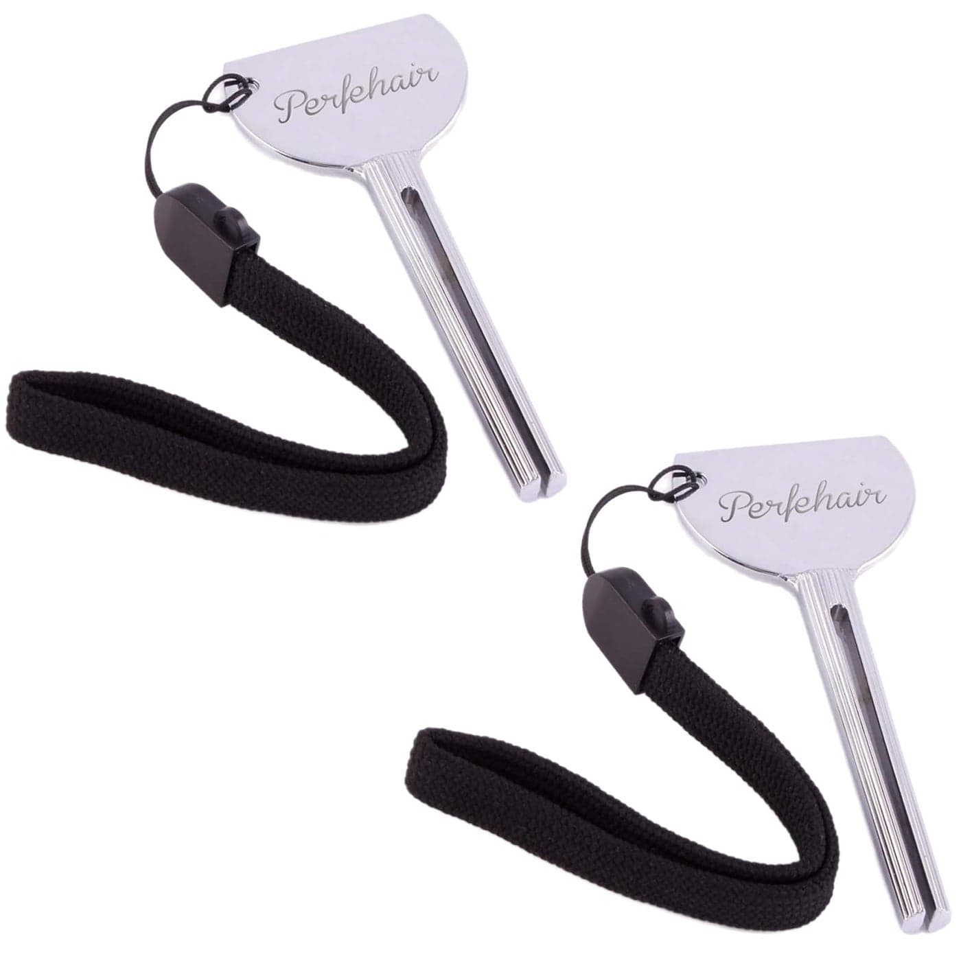 2pcs Tube Toothpaste Squeezer Keys Metal Hair Dye Color Key Roller Dispenser Wringer Tool
