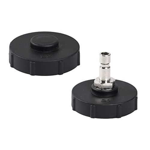 PESIKO 2PCS 435mm Master Cylinder Adapter Set Brake Bleeder Adapter Use for Chrysler Dodge Jeep and Plymouth Use with 4L Brake Fluid Bleeder