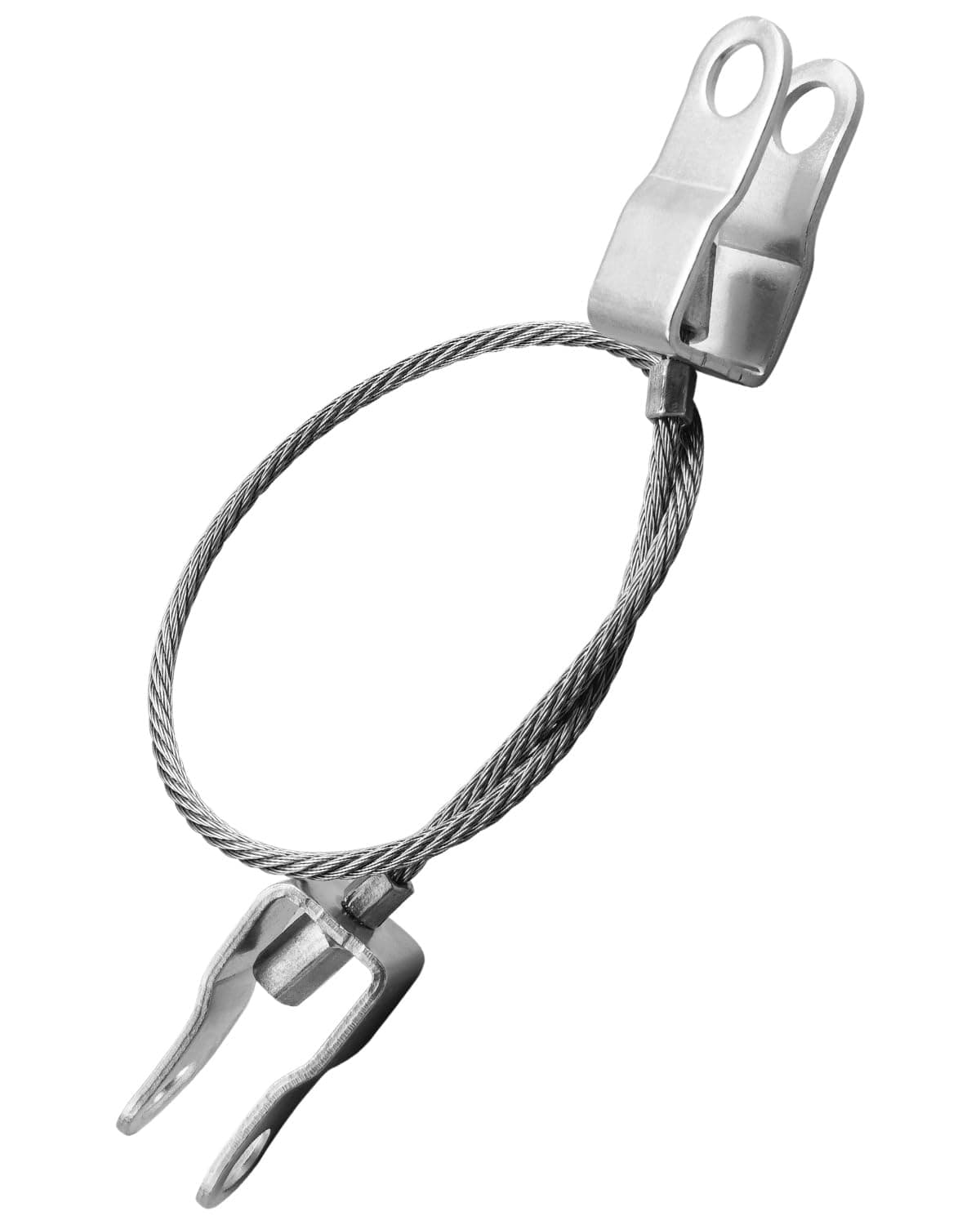 Front Right or Left Hand Side Stainless Steel Hood Cable Fit for Hummer H2 2003-2009 Replace 15146196, Hood Check Cable Safety Catch Lock Line