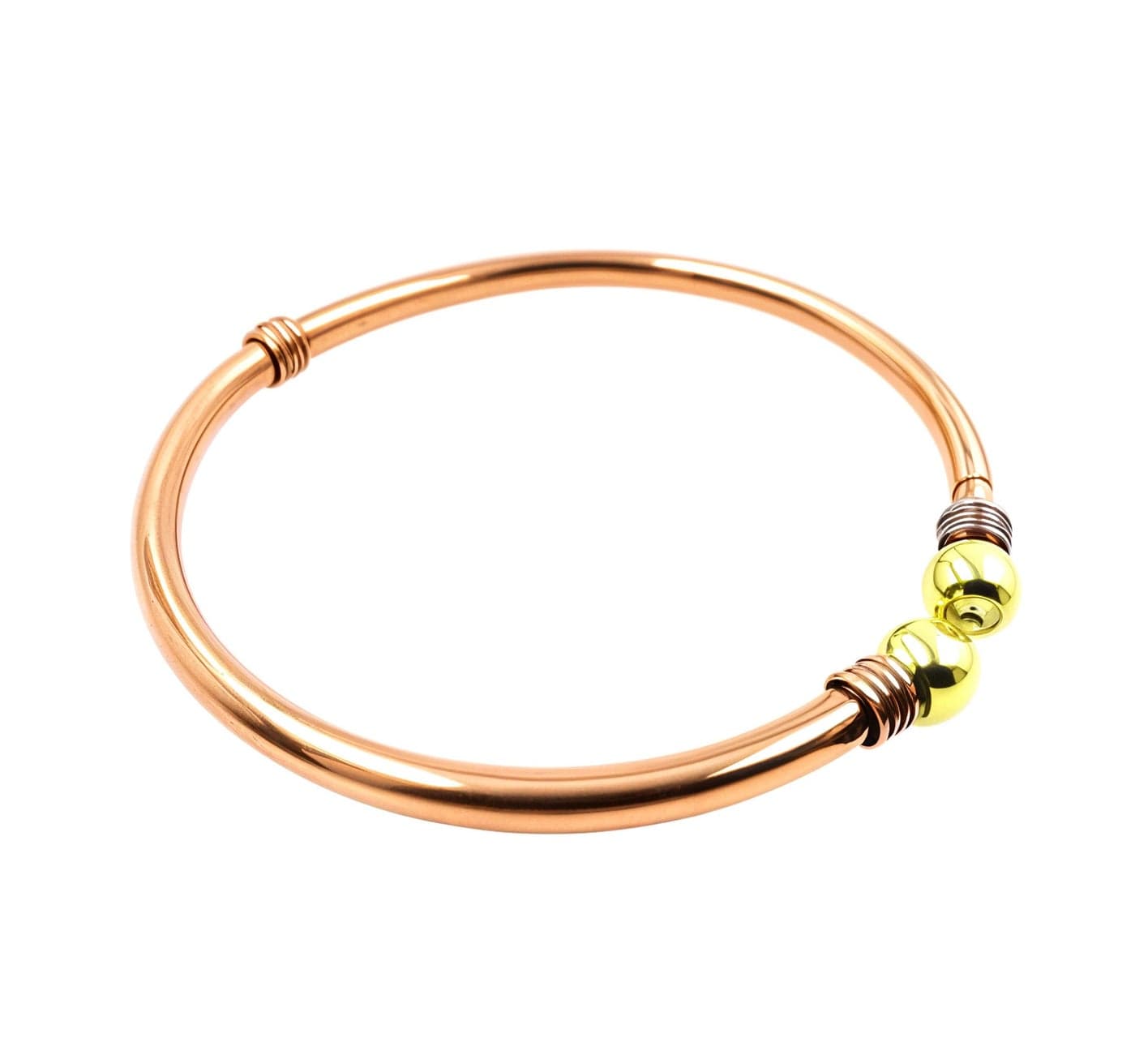 SHINDE EXPORTS adjustable pure copper leg anklet bracelet kada for men and women indian jewelry (75gms 6mm rod)