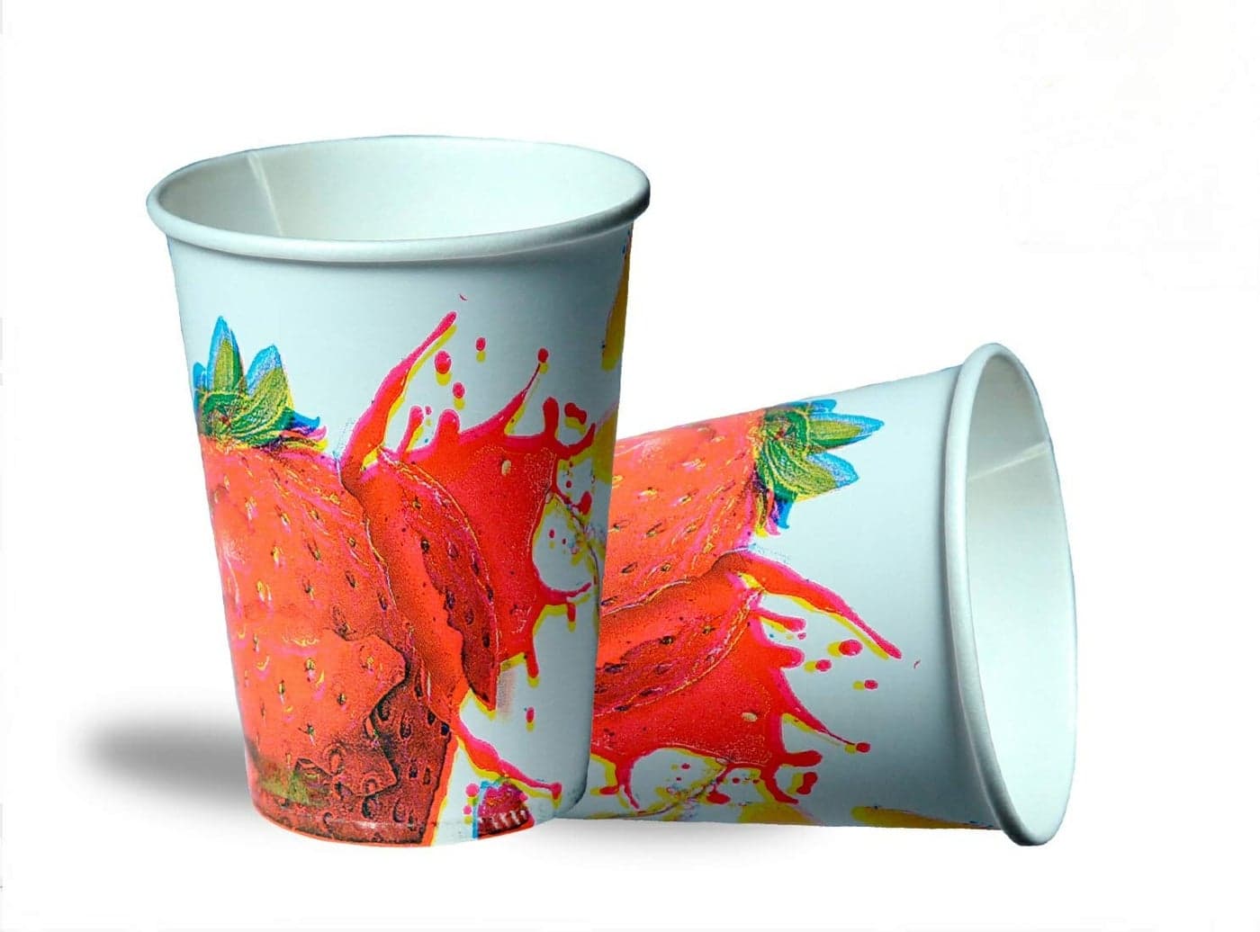 GRACE PAPER GLASS Printed Paper Glass, Disposable Cups for Party/Home/Office (Pack of 50)- Multicolour, 300 ml