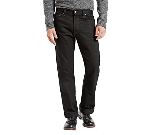 Levi's Men's 517 Boot Cut Jeans, Black, 34W x 36L