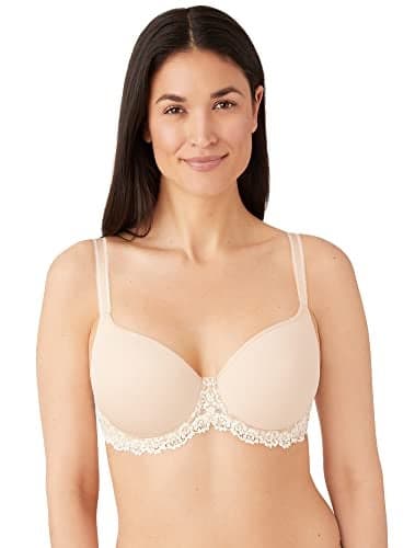 Wacoal womens Embrace Lace Contour bras, Sand, 36C US