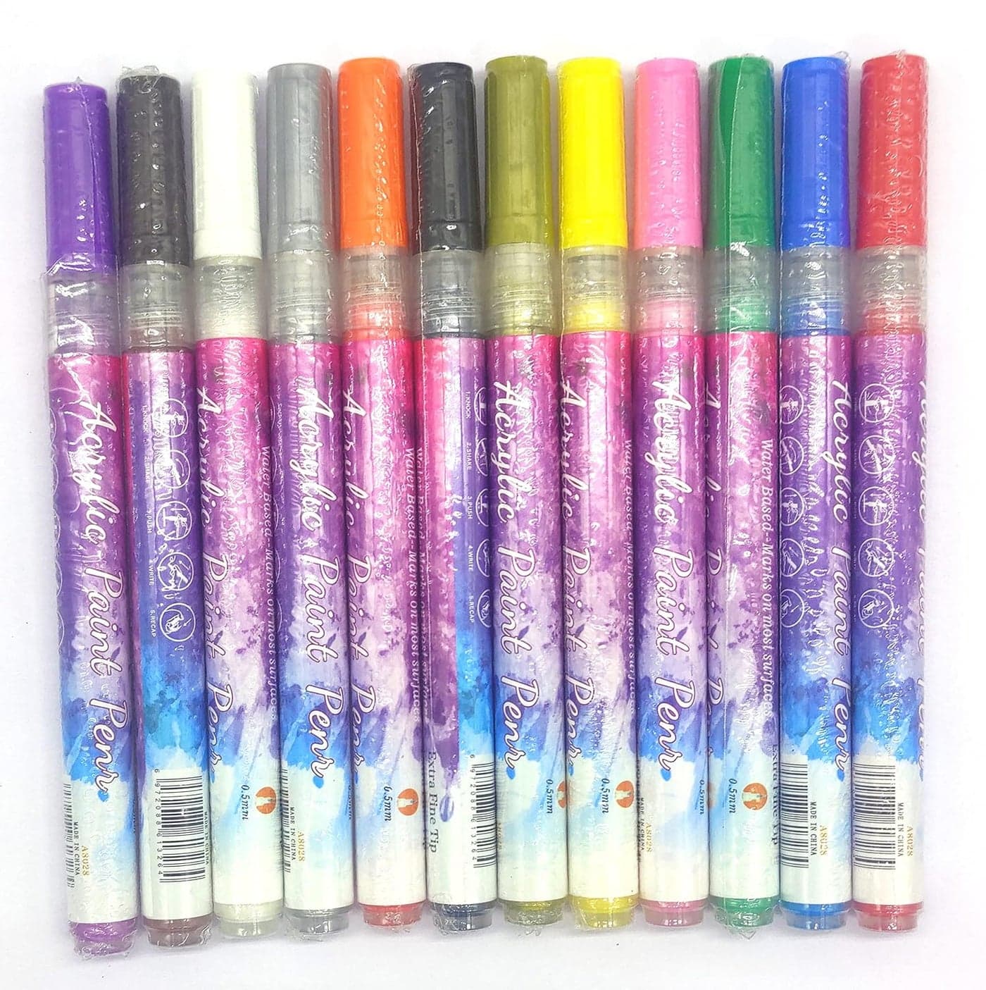 Trendy Look 12 Pcs Set Nail Art Painted Pen Drawing Nail Point Graffiti Dotting Pen DIY Nail Art Beauty