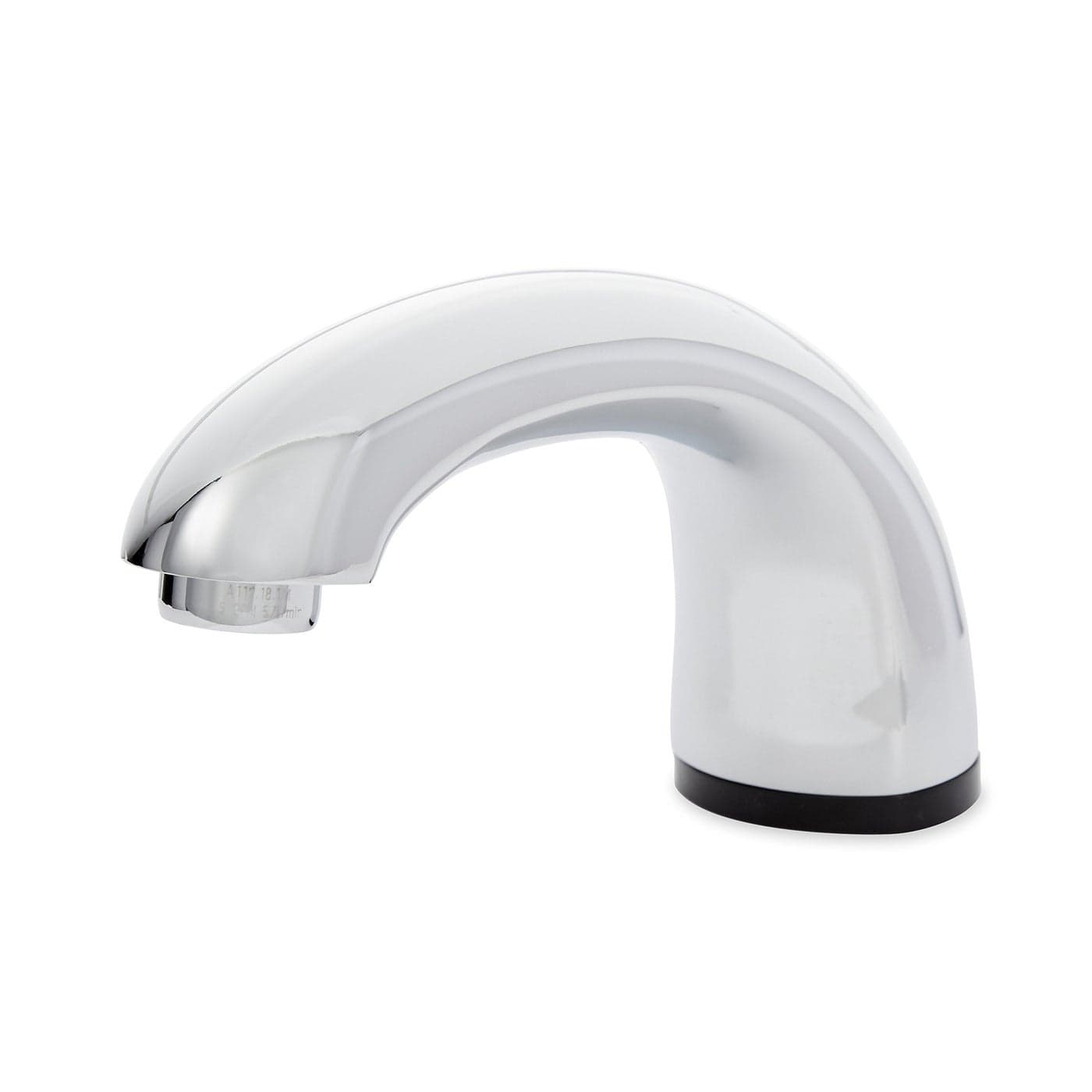 Rubbermaid Milano 1782742 1Hole Mount Polished Chrome Automated Bathroom Faucet with Surround Sensor Technology and Mixing Valve HotCold Supply Hoses