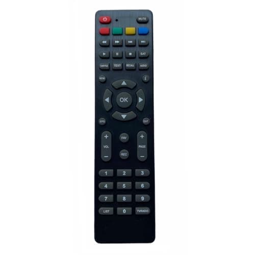 Upix DTH Remote No. 753 (with WiFi), Compatible/Replacement for Swaroop Free Dish DTH Remote (Exactly Same Remote Will Only Work)