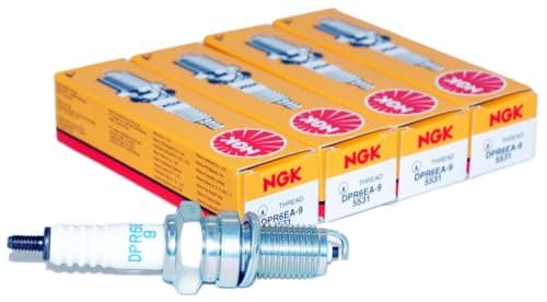 NGK Spark Plug DPR6EA9 Set of 4