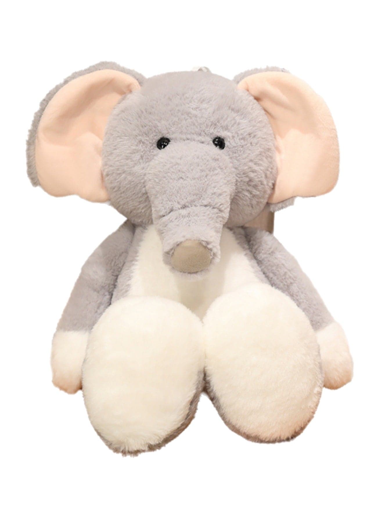 35 CM Cute Cartoon Elephant Plush Toy Soft Stuffed Animal Doll For Girls And Boys All Ages Gift