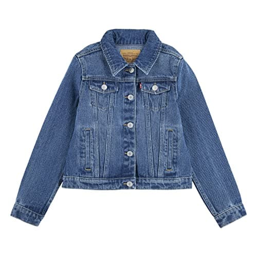 Levi's Girl's Denim Trucker Jacket, Bristol, 5