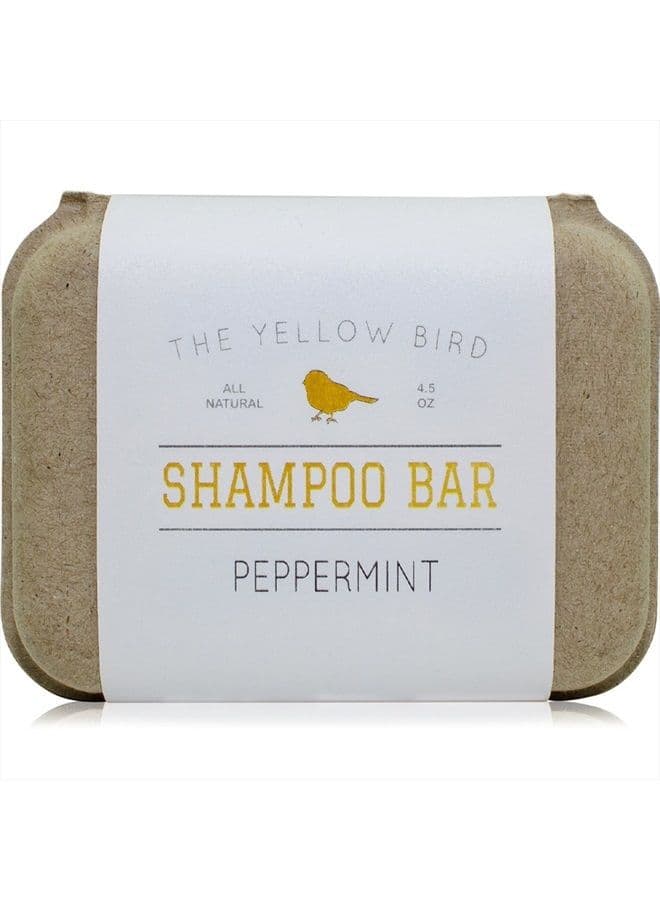 Peppermint Shampoo Bar Soap. Sulfate Free. Natural and Organic Ingredients. Anti Dandruff, Itchy Scalp, Psoriasis. Includes Conditioning Argan and Jojoba Oils.