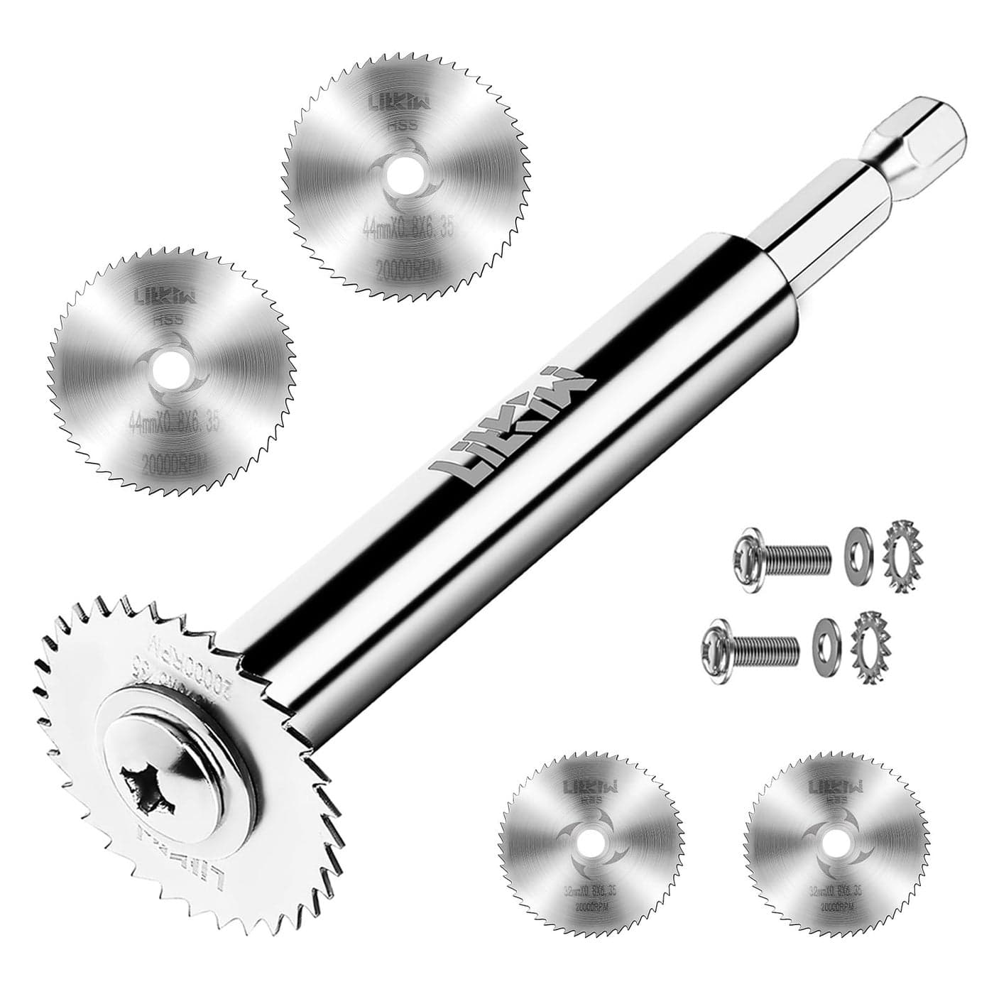 LitKiwi PVC Pipe Inside Cutter4Pcs Saw Blades with 14 Hex ShankPlumbing Inside Cutter Internal Plastic ABS Pipe Cutter114 134 Or Larger Diameter