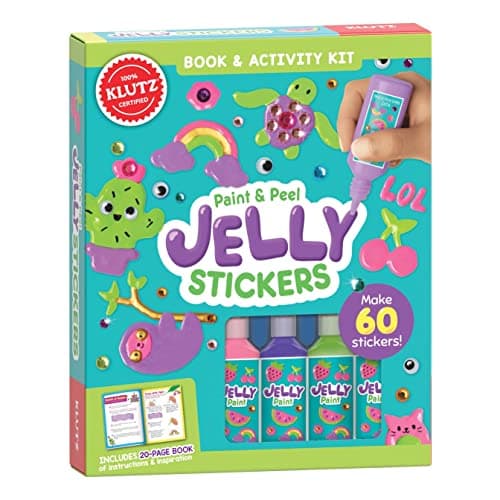 Paint Peel Jelly Stickers