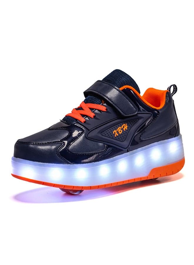 Roller Shoes Girls Boys Wheel Shoes Kids Roller Skates Shoes LED Light Up Wheel Shoes for Kids for Children