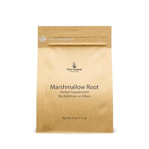 PURE ORIGINAL INGREDIENTS Marshmallow Root Extract (4 oz), Powder, Herbal Supplement